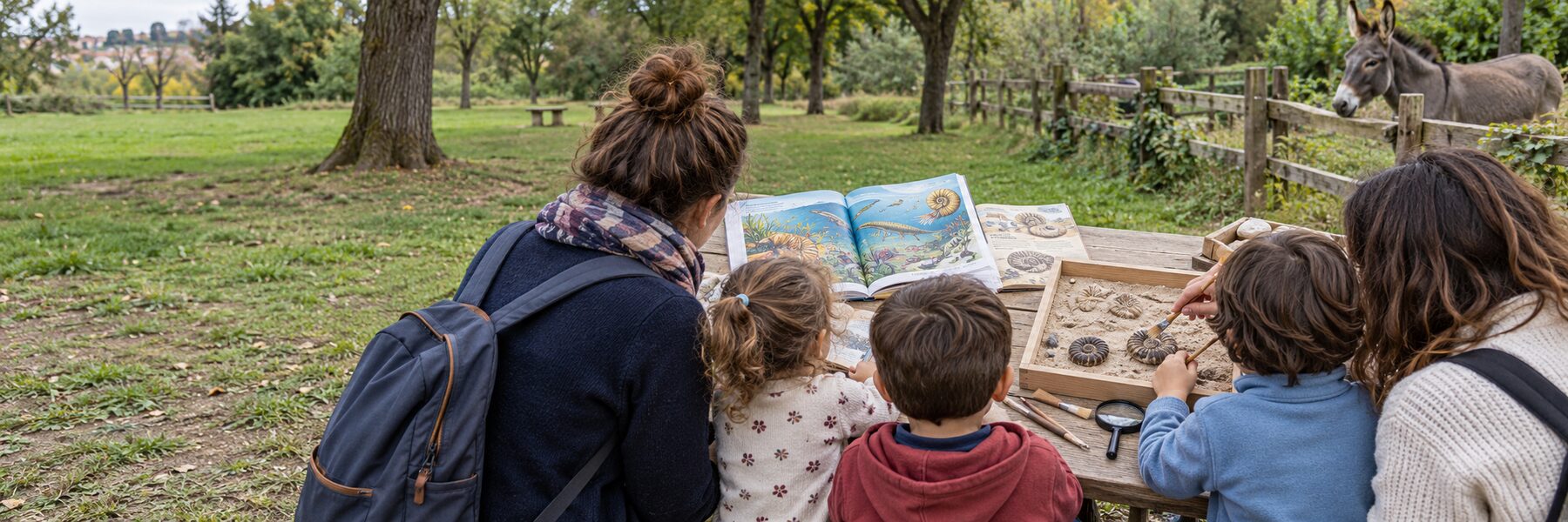 Bambini e adulti insieme in un momento di attività